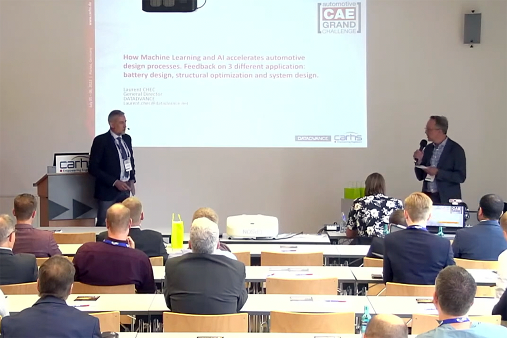 Laurent Chec at automotive CAE Grand Challenge