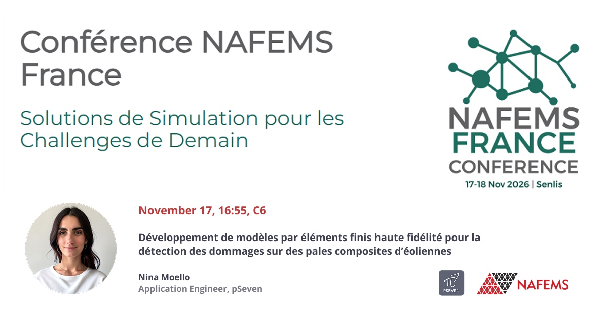 pSeven will be presenting at NAFEMS France 2026