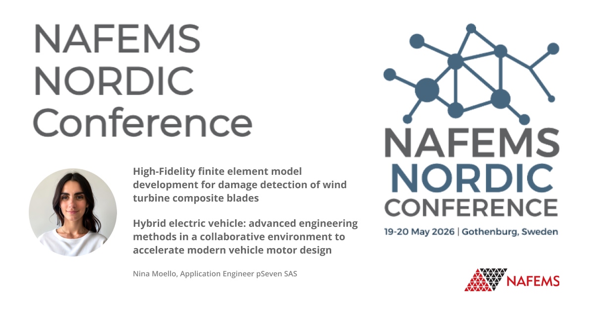 pSeven will be presenting at the NAFEMS NORDIC 2026