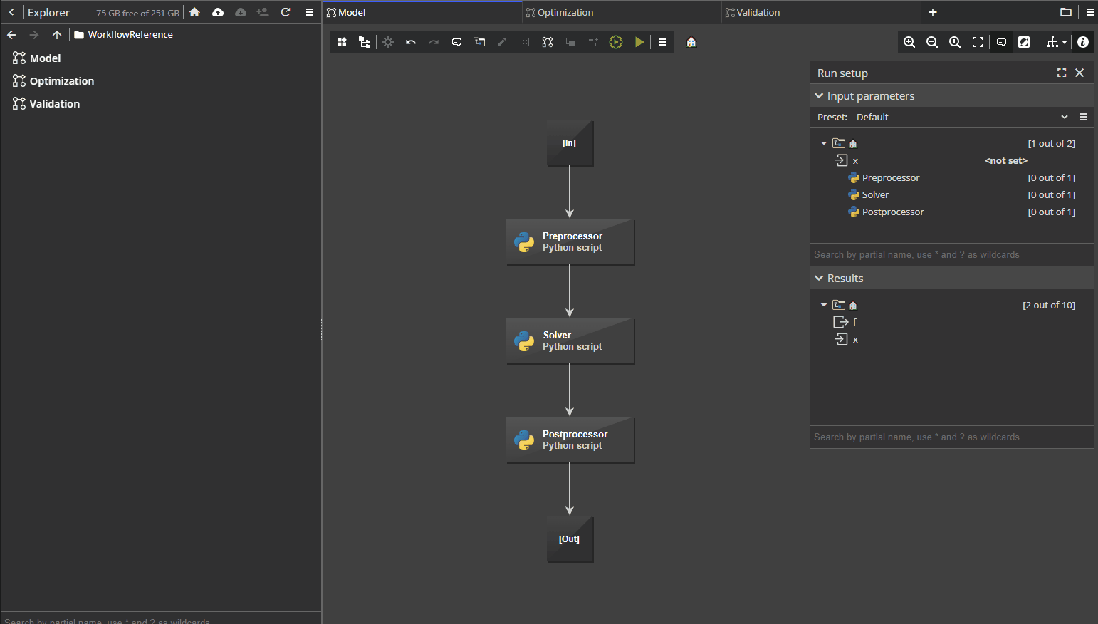 referencing workflows