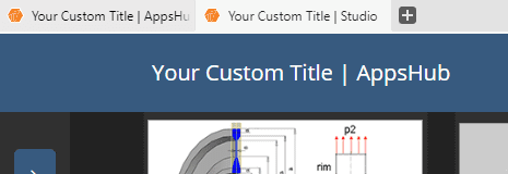 pSeven Enterprise v2023.02. Custom title