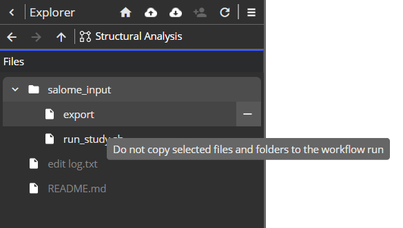 input files